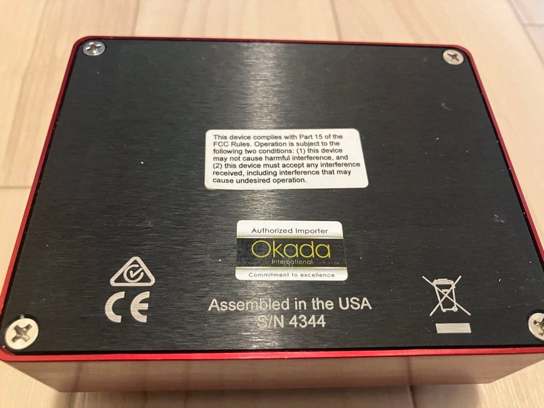 Suhr Eclipse 2chディストーションエフェクター