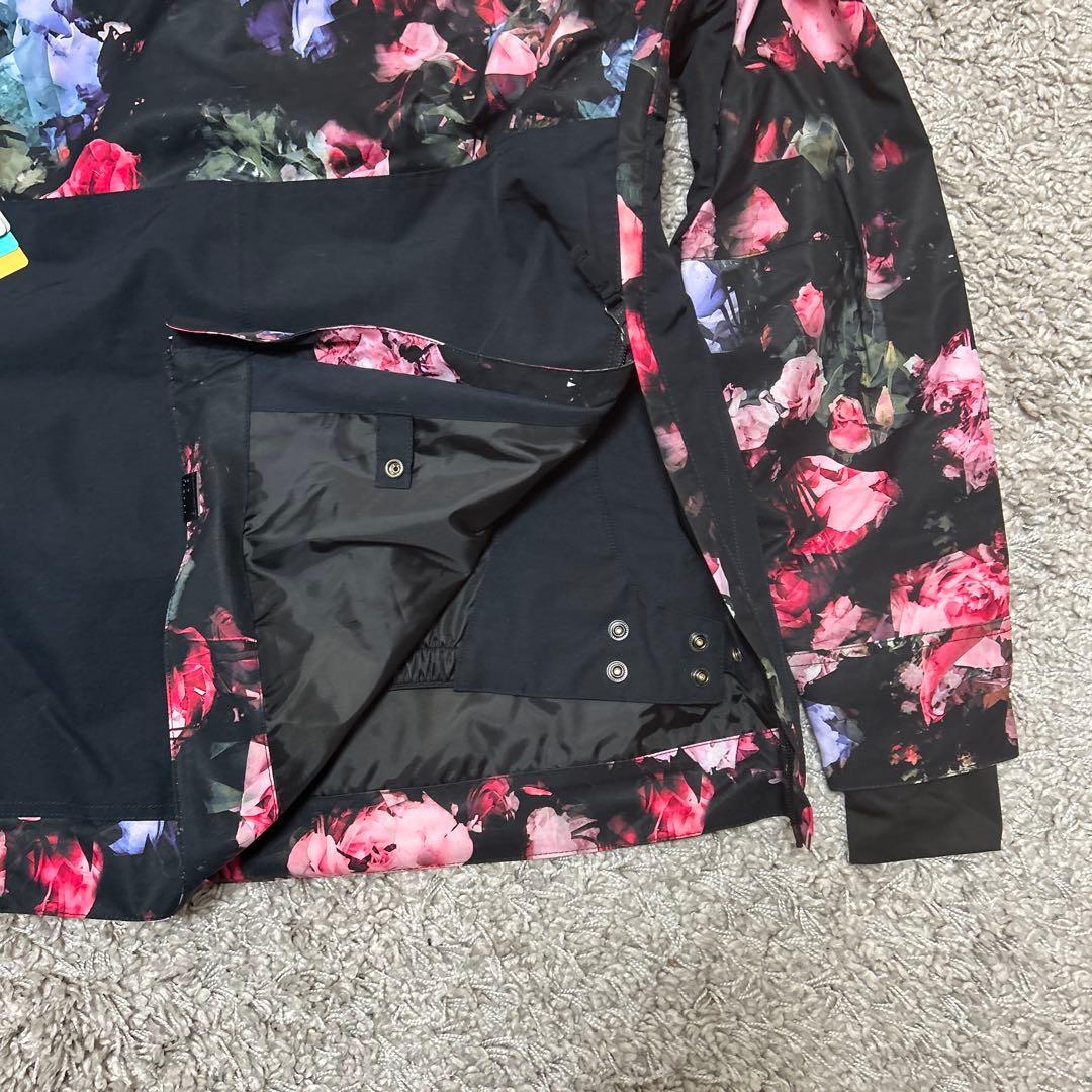 ROXY フラワープリント アノラック M 新品