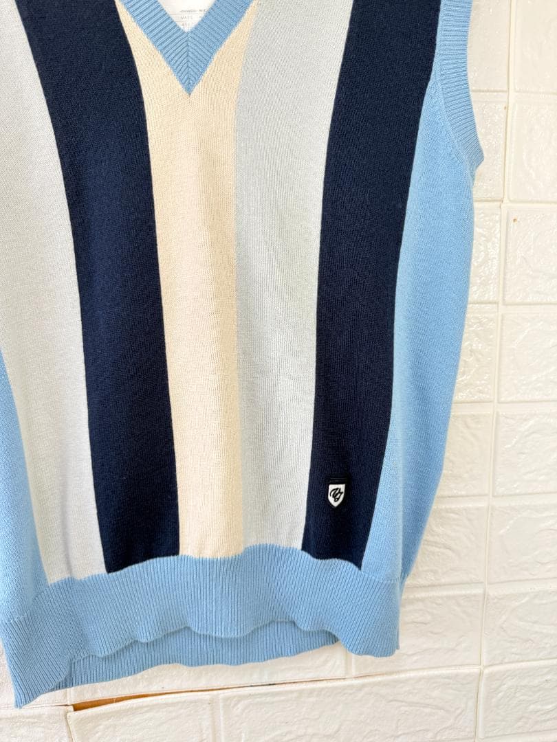 23区スポーツ ゴルフ ニットベスト S 新品タグ付き