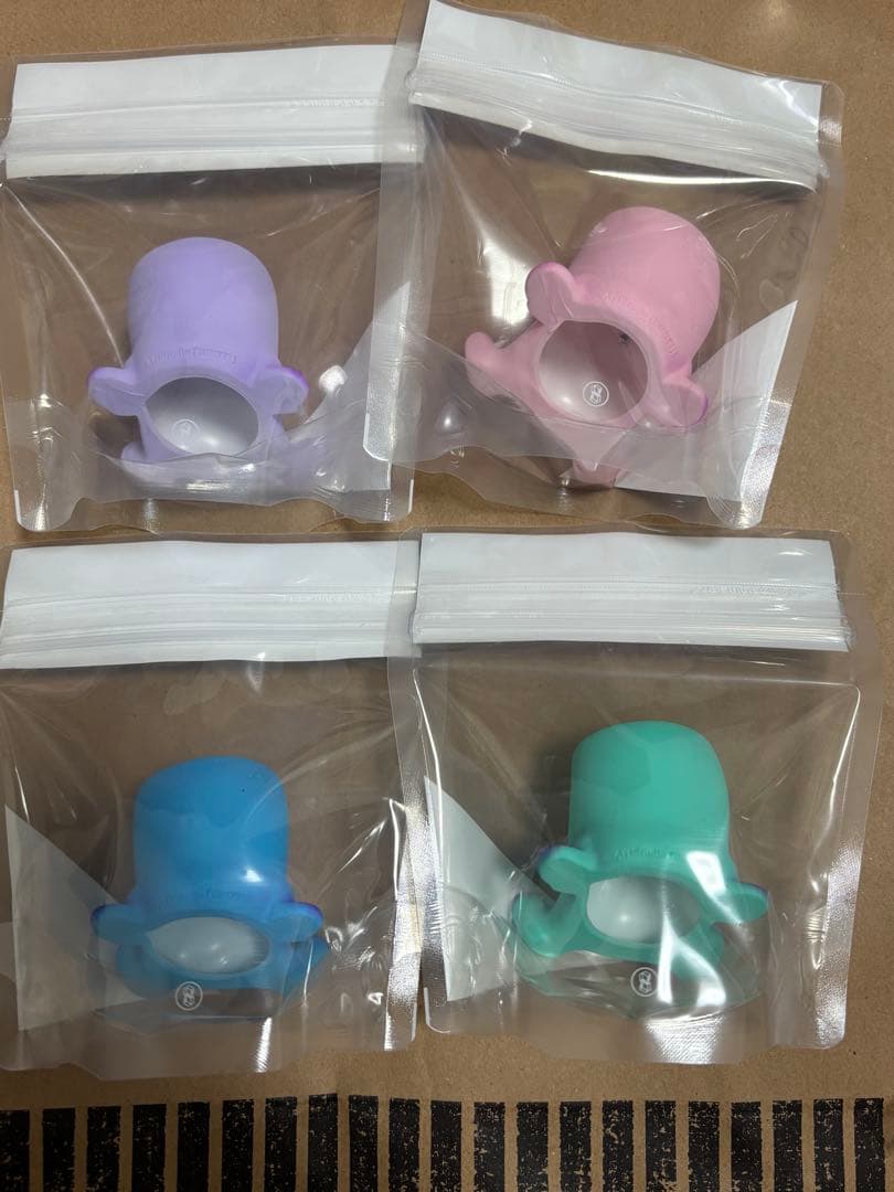 リビングデッド　アンデッド　マシュマロ　4体セットソフビ