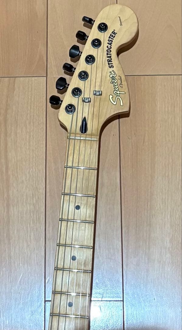 素人製作 Galaxy Red風 エレキギター ジャンク扱い品