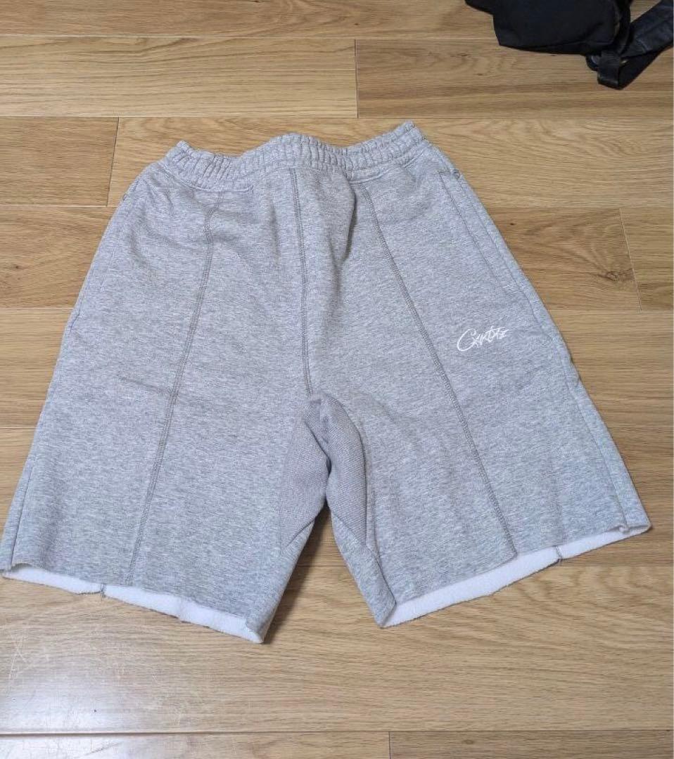 ウェア CORTEIZ HMP RAW HEM SHORTS HEATHER GREY