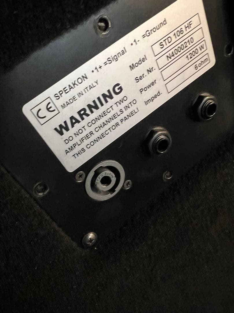 Markbass STD 106hf ベース　キャビネット