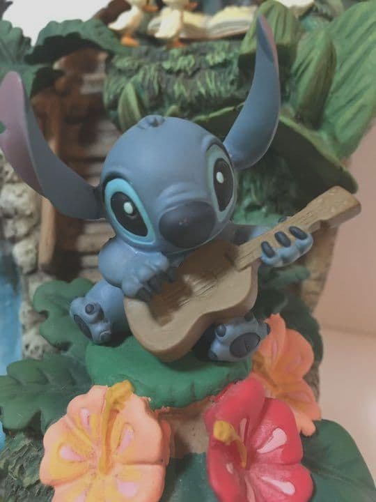 スティッチ ウォーターファウンテン フィギュア ディズニー 置物