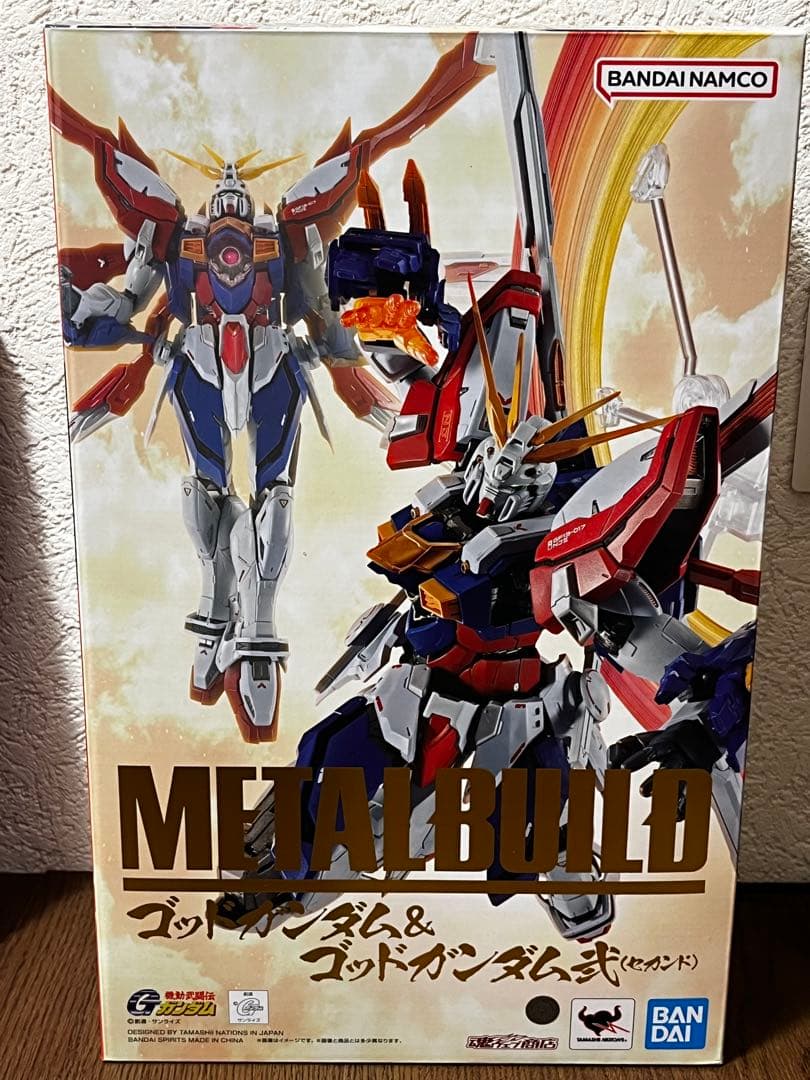 メタルビルド　ゴッドガンダム　初版　交換用肩パーツ付き　開封済み美品　匿名配送