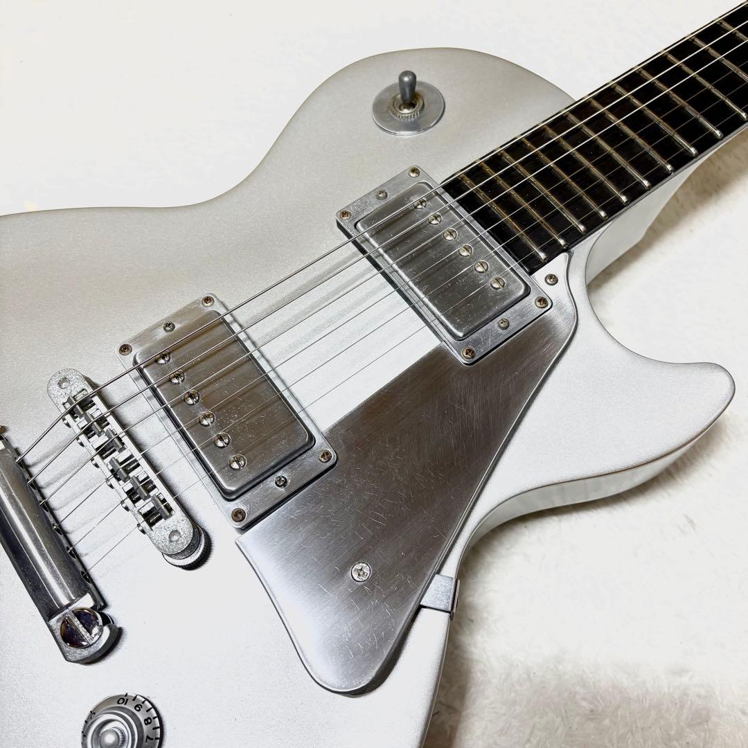 ギブソン　レスポールスタジオ　レアカラーplatinum エボニー指板2004年