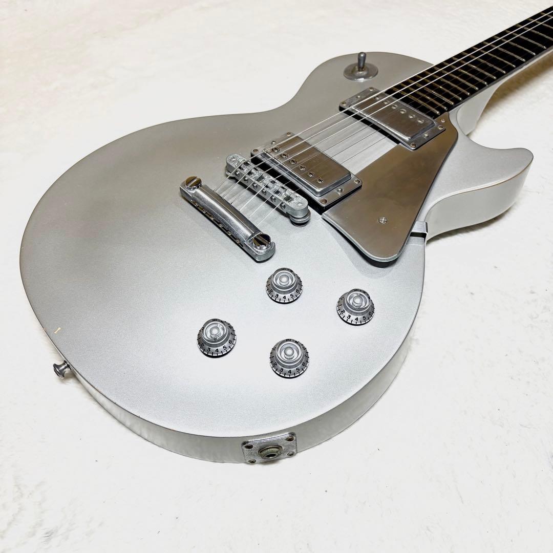 ギブソン　レスポールスタジオ　レアカラーplatinum エボニー指板2004年