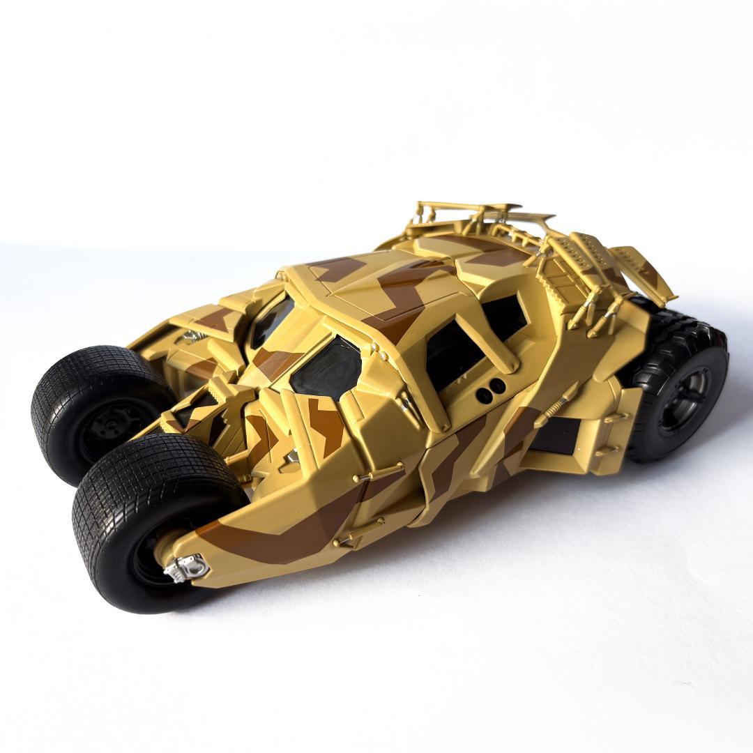 マテル ホットウィール バットモービル 2台セット 1/18　黒、カモフラ