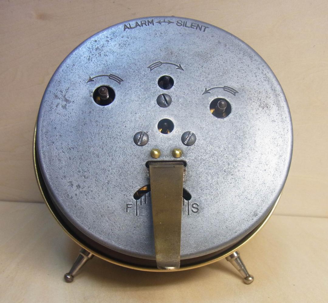 精工舎 機械式置時計　数回打 目覚まし　Intermittent　稼働品