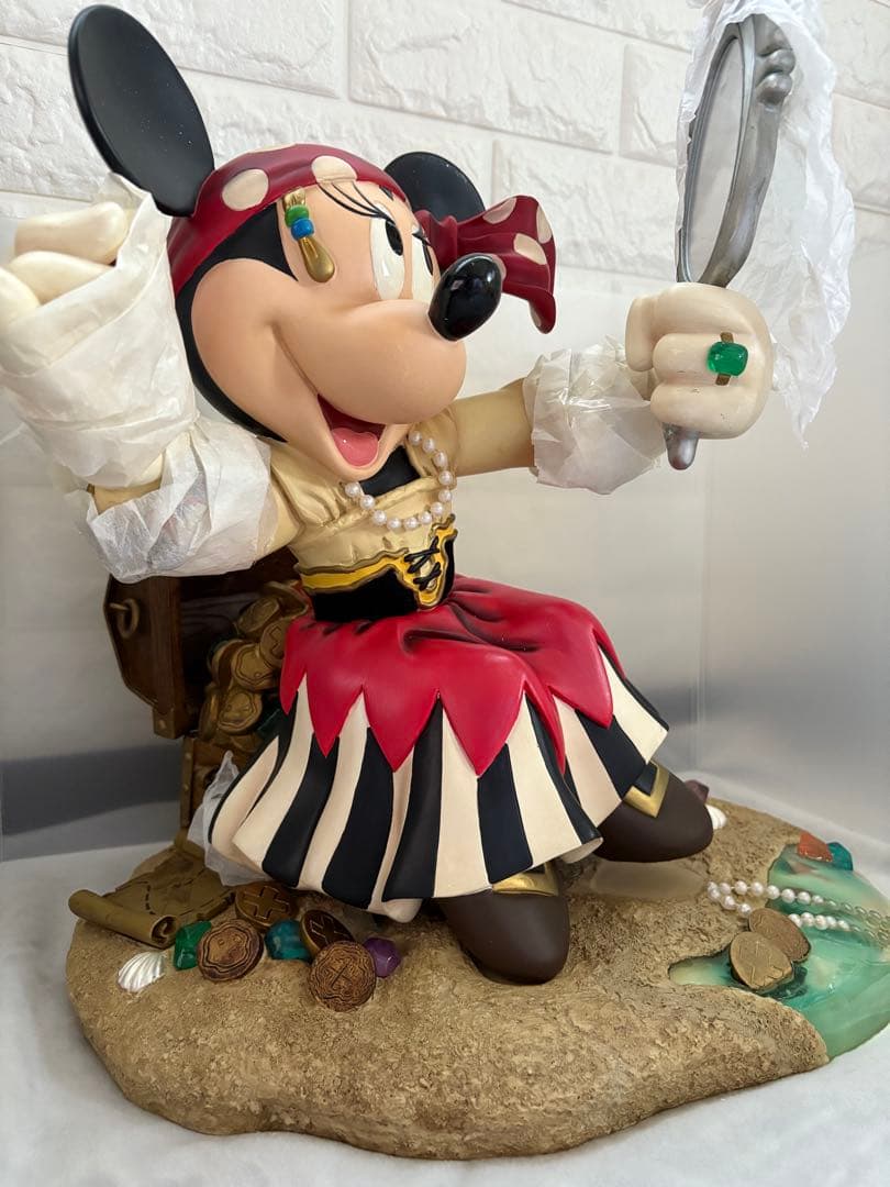 T*Q様 ミニーマウス カリブの海賊 ビッグフィギュア パイレーツオブカリビアン