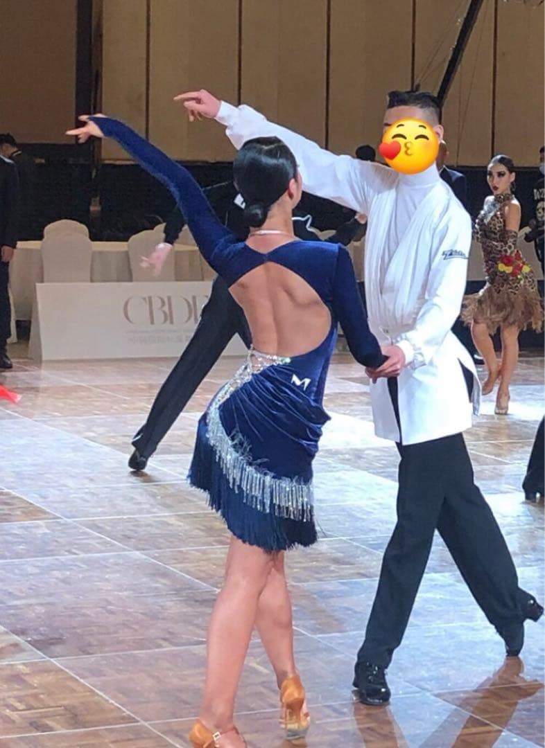 社交ダンス用ドレス 競技ダンス　ラテンダンスドレス