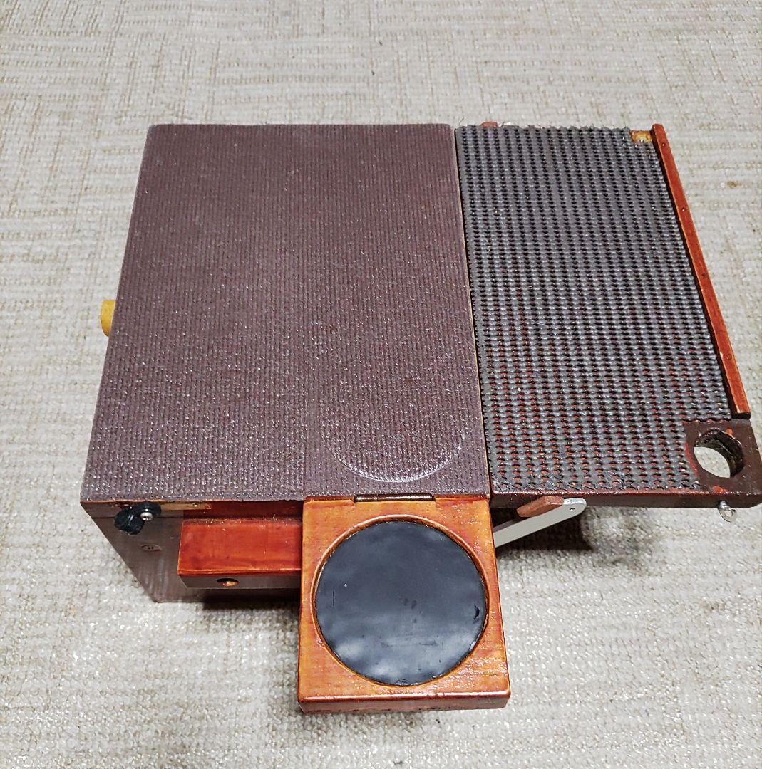 ワカサギ釣り 自作木製収納箱 穂先 レイクマスター電動リール フルセット