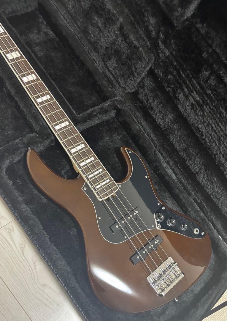 GrassRoots G‑AMAZE エレキベース Jazz Bass ブラウン