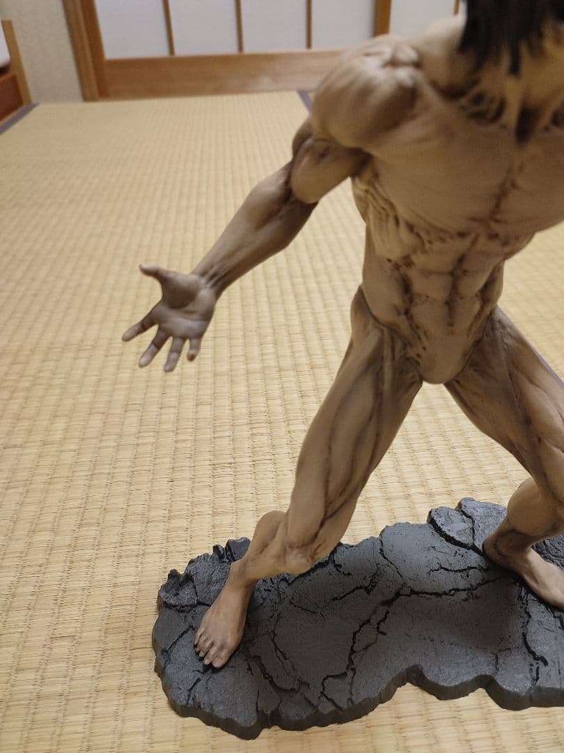 進撃の巨人　エレン　巨大樹の森　決戦Ver　ラストワン　開封品　箱付き