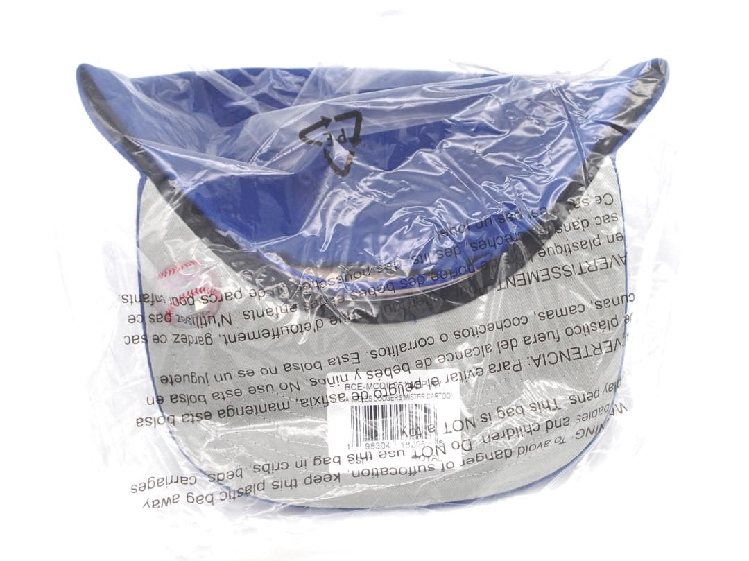 ミスターカートゥーン ドジャース フォーティーセブン クイル キャップ ブルー