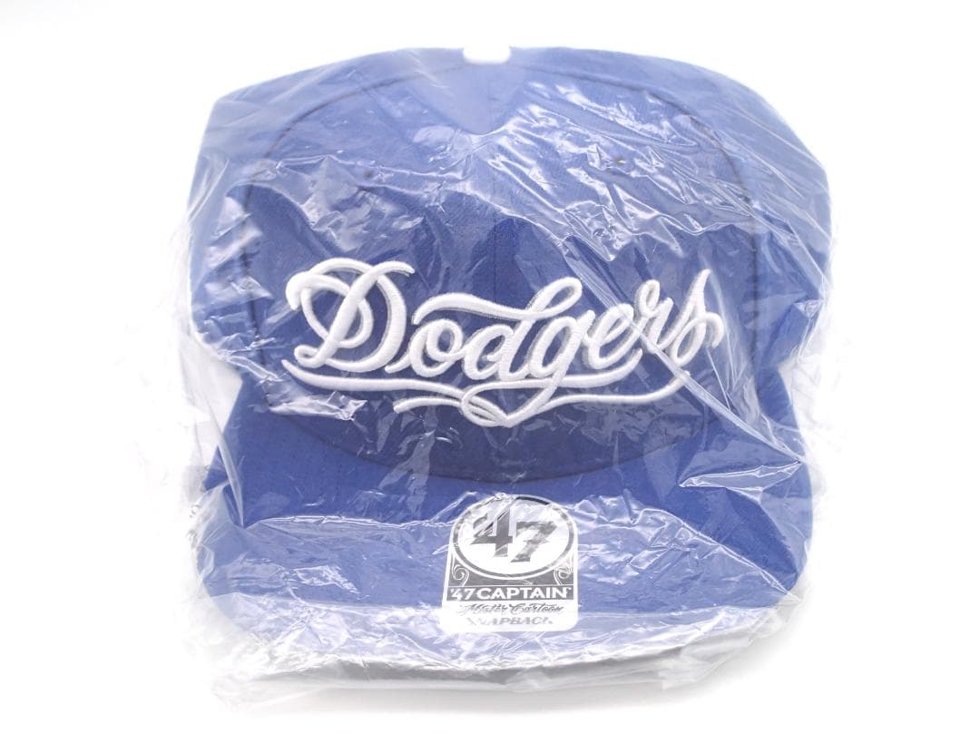 ミスターカートゥーン ドジャース フォーティーセブン クイル キャップ ブルー
