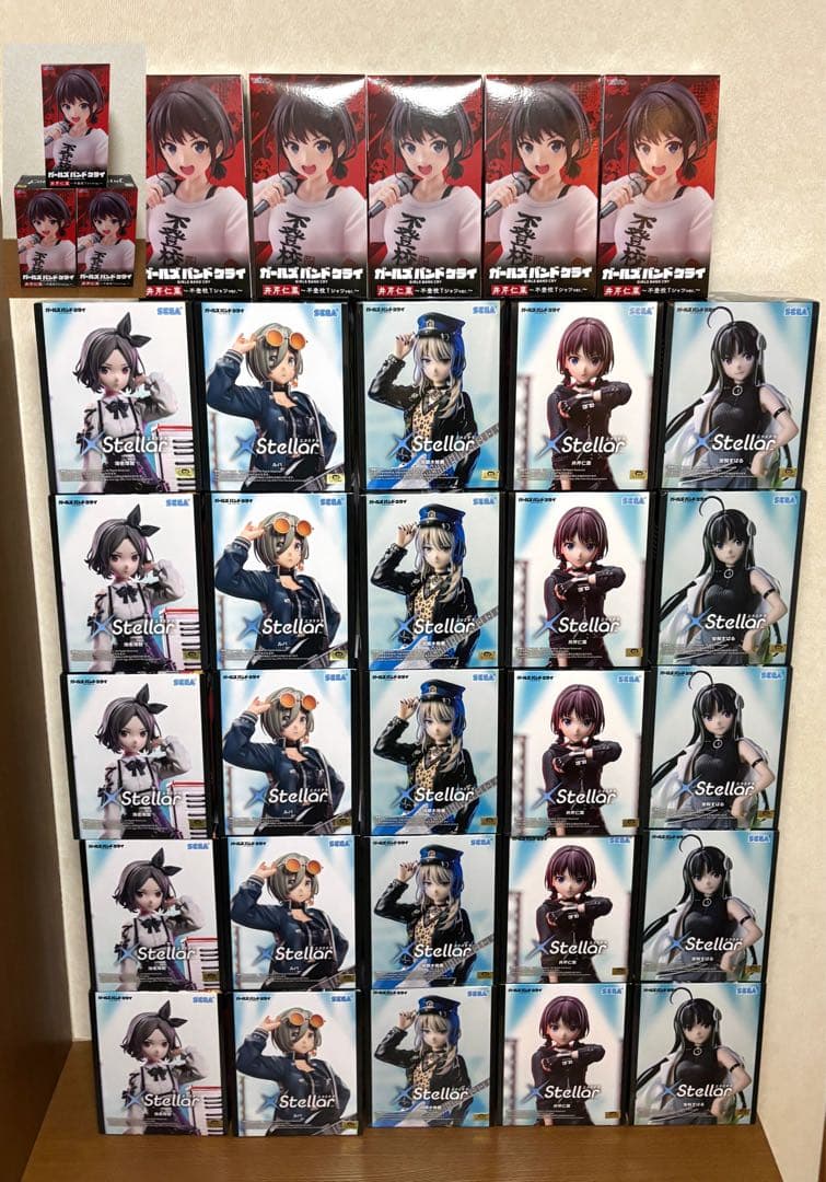 33個セット ガールズバンドクライ プライズフィギュア まとめ売り