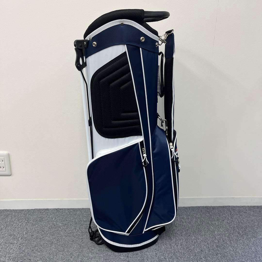 【新品】 FILA フィラ ゴルフ スタンド キャディバッグ 755-970 紺