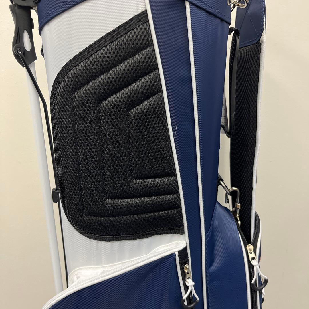 【新品】 FILA フィラ ゴルフ スタンド キャディバッグ 755-970 紺