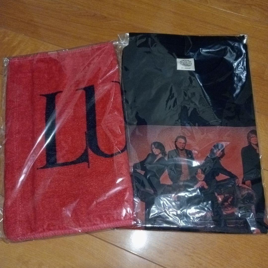LUNA SEA PHOTO Tシャツ/XLサイズ +ロゴタオル ルナフェス