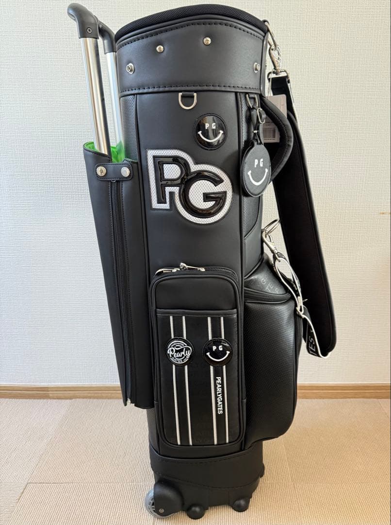 即日発送 PEARLY GATES PG キャディバッグ ブラック