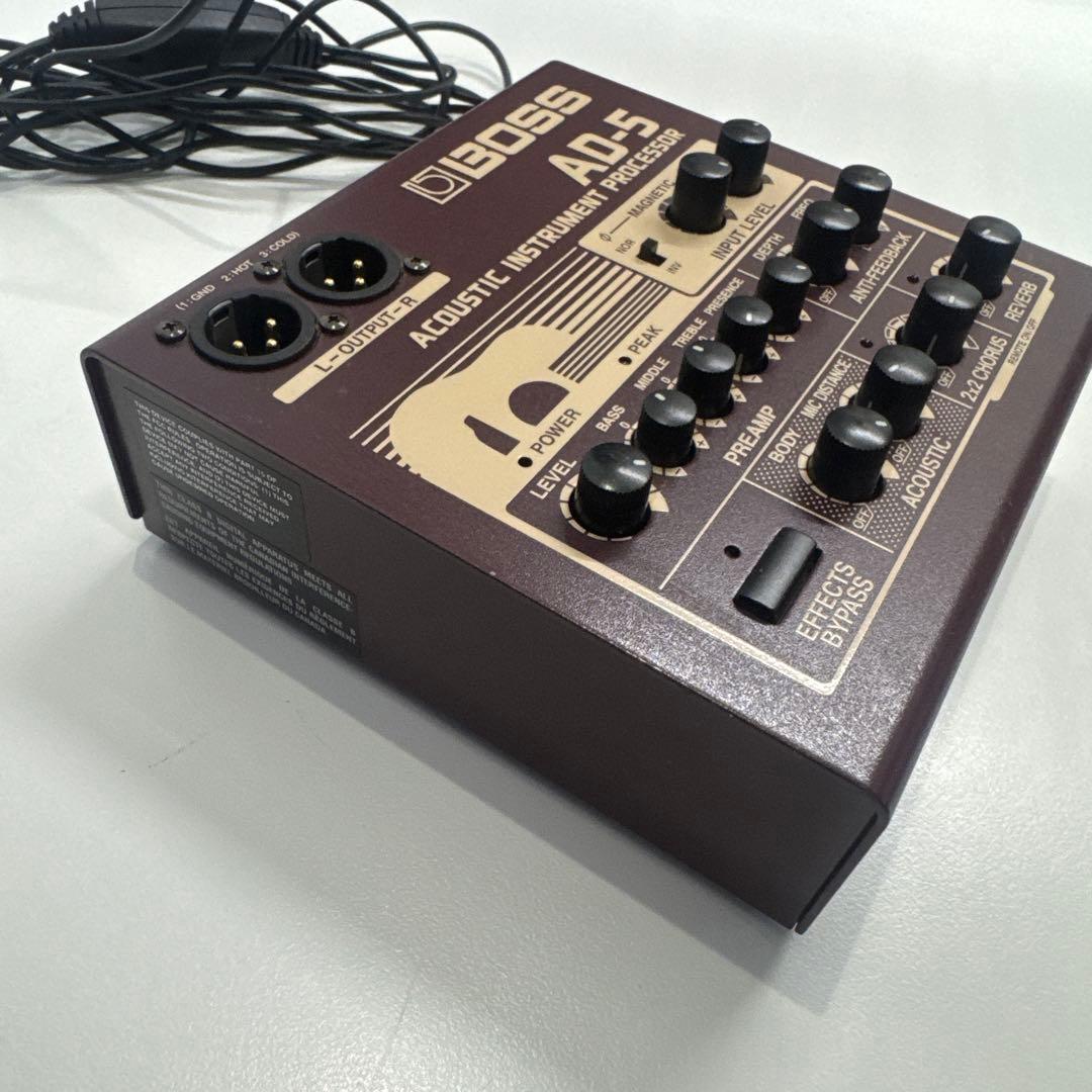 BOSS AD-5 アコースティック楽器プロセッサー