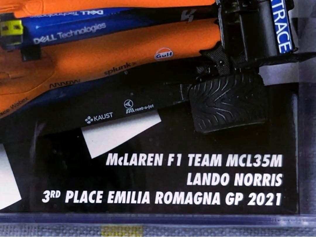 ミニチャンプス 1/43 マクラーレンMCL35M ランド・ノリス 480個限定