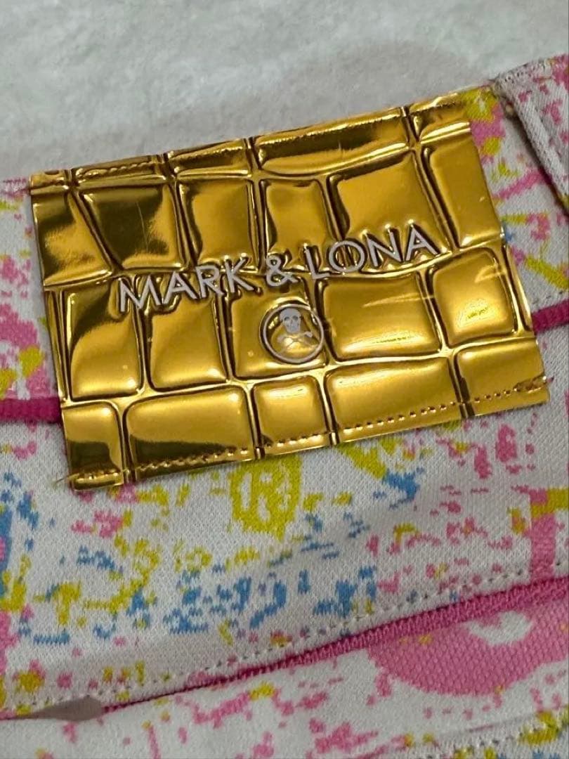 MARK & LONA ロゴスカート 多色