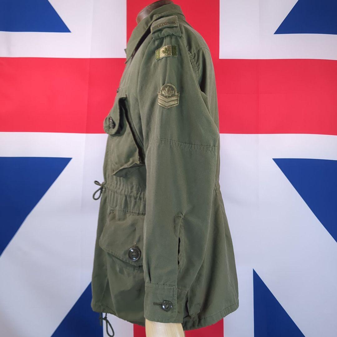 【美品】カナダ軍ODコンバットジャケット（フルパッチ）