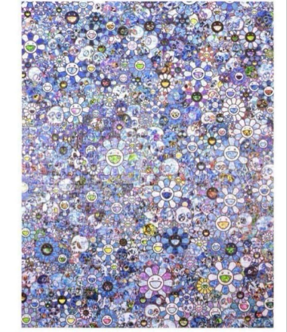 ジグソーパズル SKULLS & FLOWERS BLUE SIGNAL