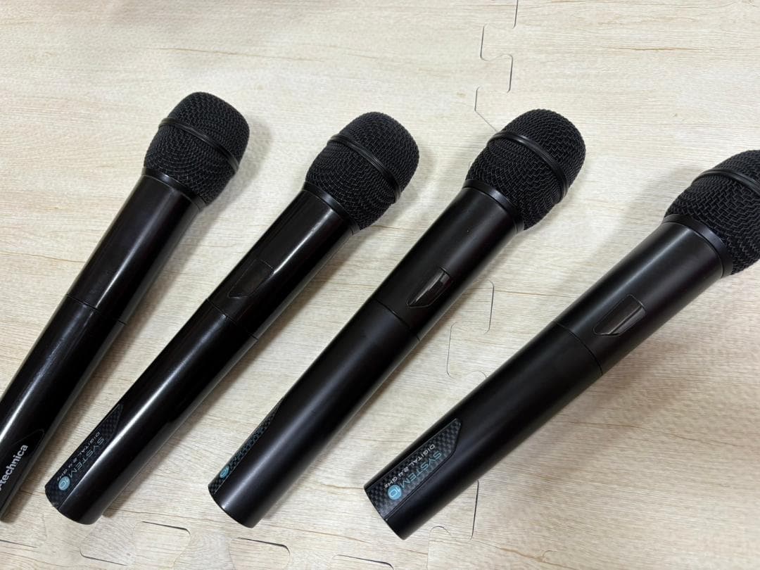 根岸さまaudio-technica ワイヤレスマイク4本セット　ハードケース付