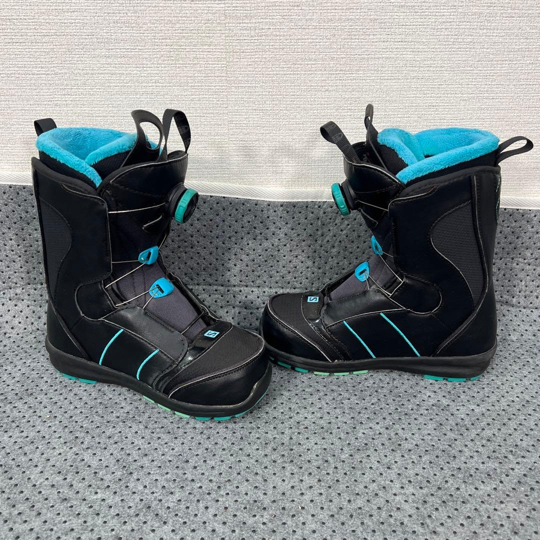 数回着用 23.5cm SALOMON PEARL BOA スノーボードブーツ