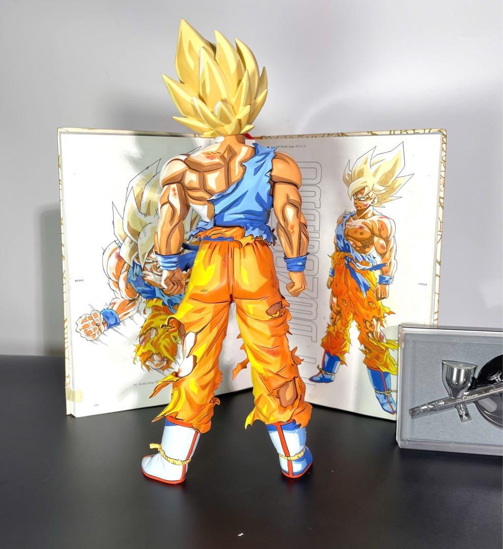 ドラゴンボールZ 伝説の超サイヤ人 孫悟空 二次元リペイント フィギュア