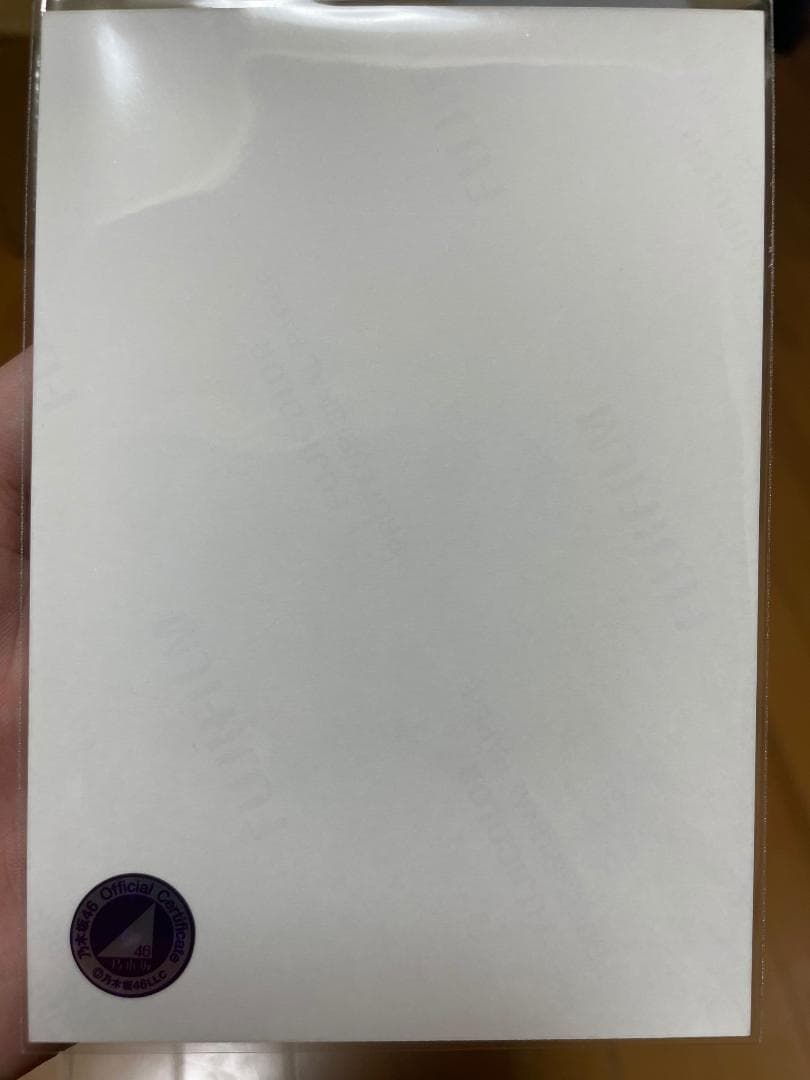 乃木坂46　直筆サイン入り生写真　筒井あやめ　wilderness world