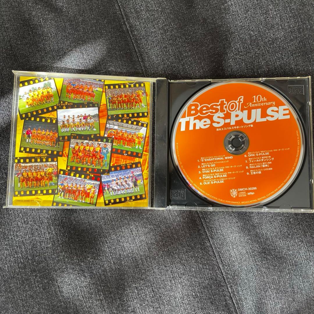 清水エスパルスCD　Best of The S-PULSE 10周年記念&タオル