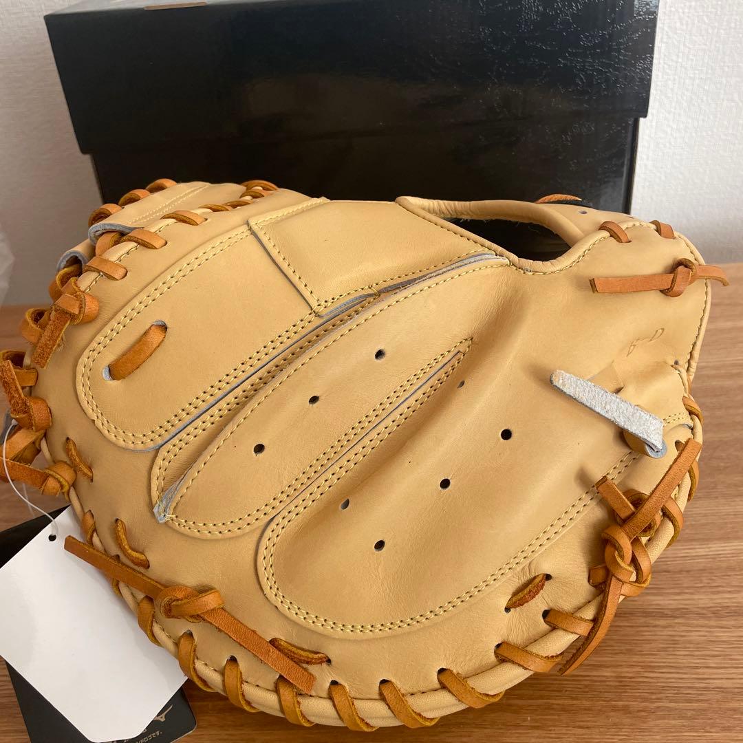 そ*ま様 ミズノプロ　號　硬式用　キャッチャーミット　定価68,200円　高校野