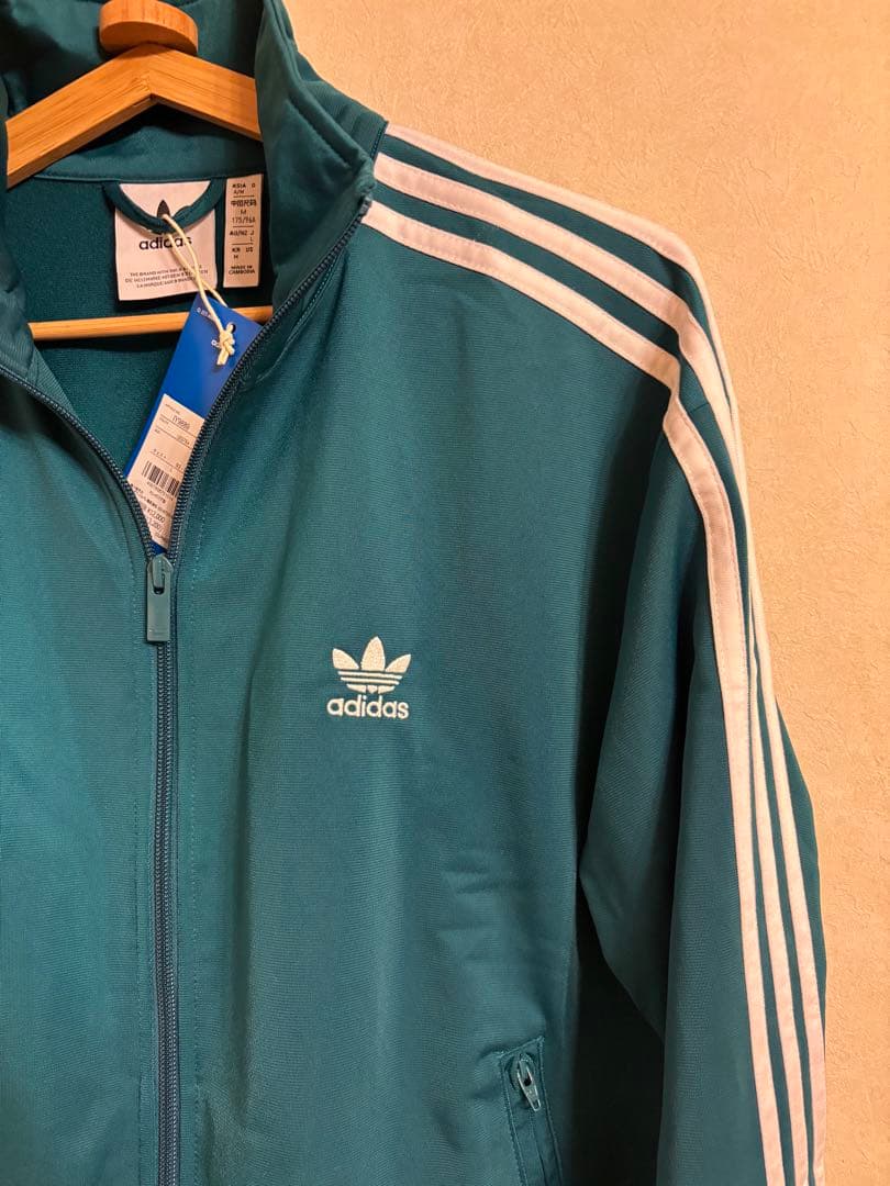 【新品】adidas フルジップ・トラックジャージー size: L