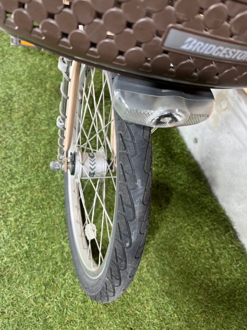 お引き取り限定 ブリヂストン 20インチ アルミーユミニ シングルギア