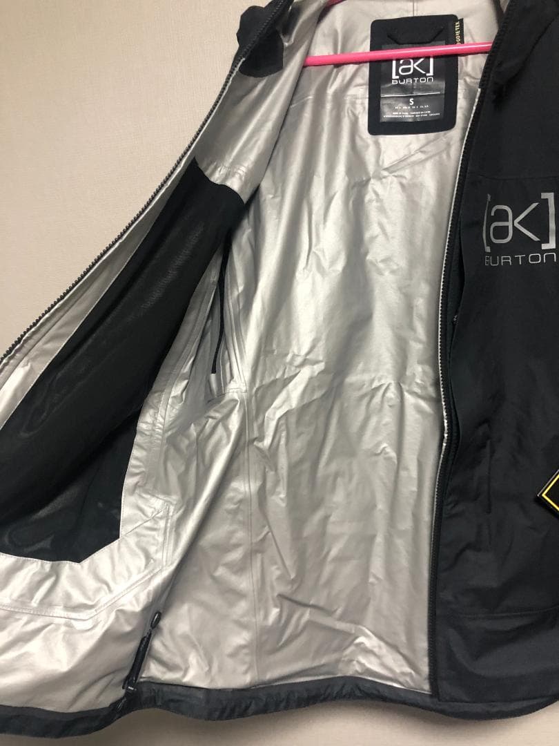 未使用 AK サージェンス ゴアテックス シェル ジャケット 黒 S バートン