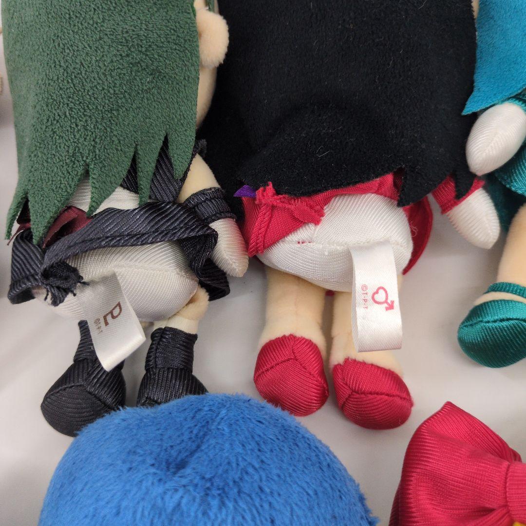 【美品】セーラームーン 20周年 miniぬいぐるみクッション 10体セット