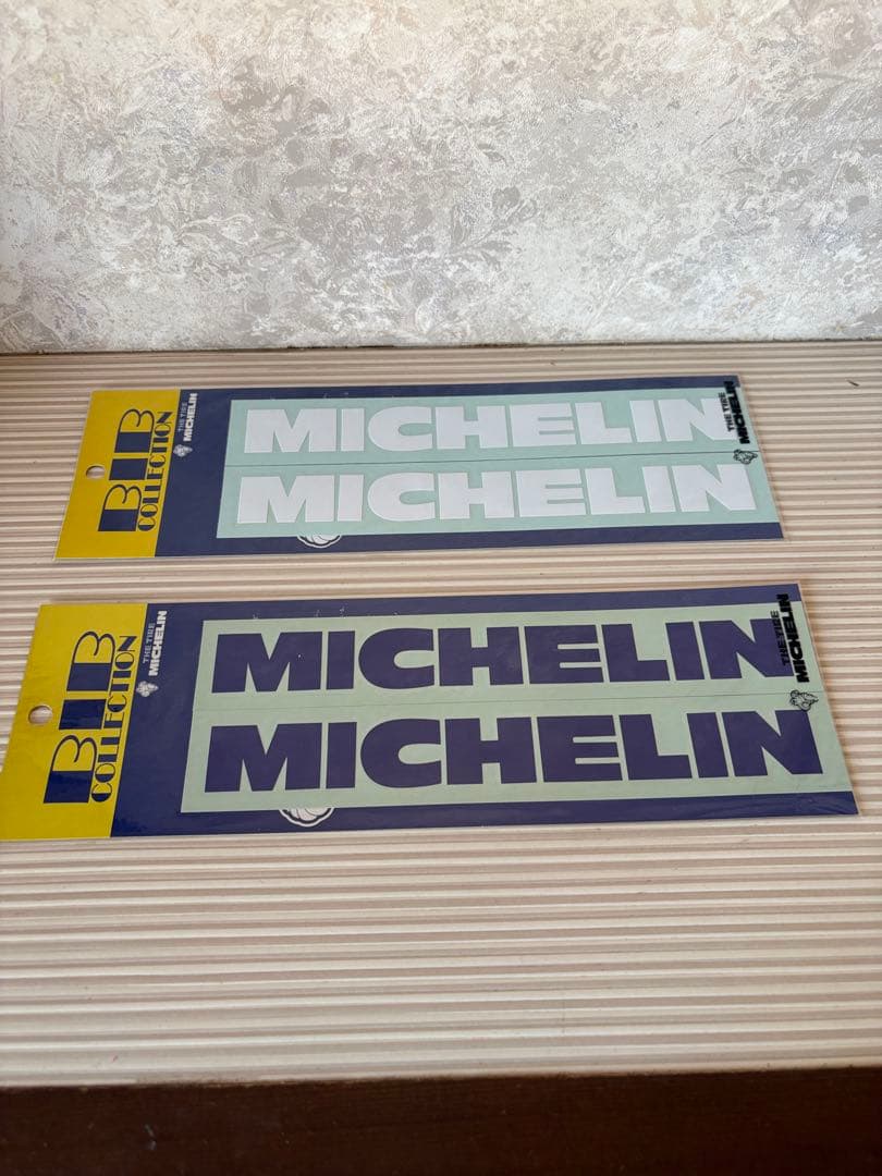 ミシュラン看板タイヤラック看板ビバンダム看板　コレクション　ステッカー付き