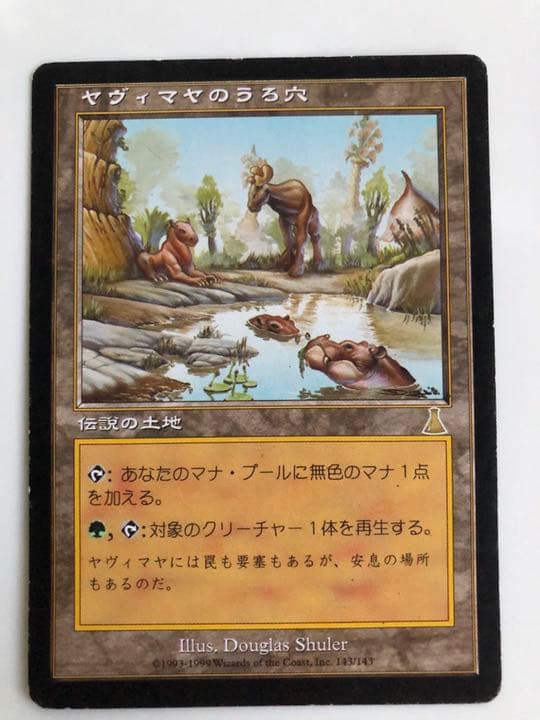 MTG ヤヴィマヤのうろ穴 日本語　UDS