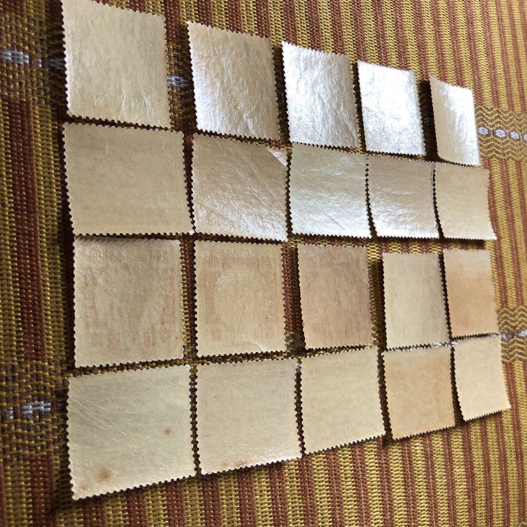 昭和3年 昭和天皇即位記念切手4種完×5枚計20枚　裏糊ツヤピカ！ヒンジ跡無し！