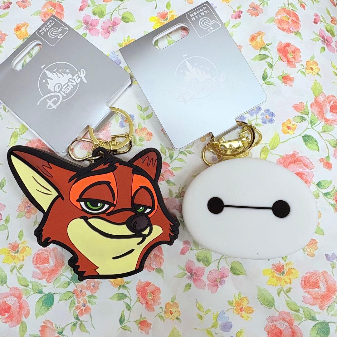 ディズニー　キーホルダー・キーチェーン トーキング　ニック　ベイマックス