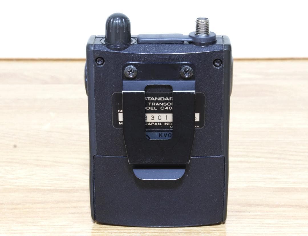 ◆STANDARD 430MHz UHF FMトランシーバーC401【12】◆