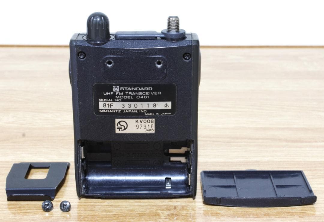 ◆STANDARD 430MHz UHF FMトランシーバーC401【12】◆