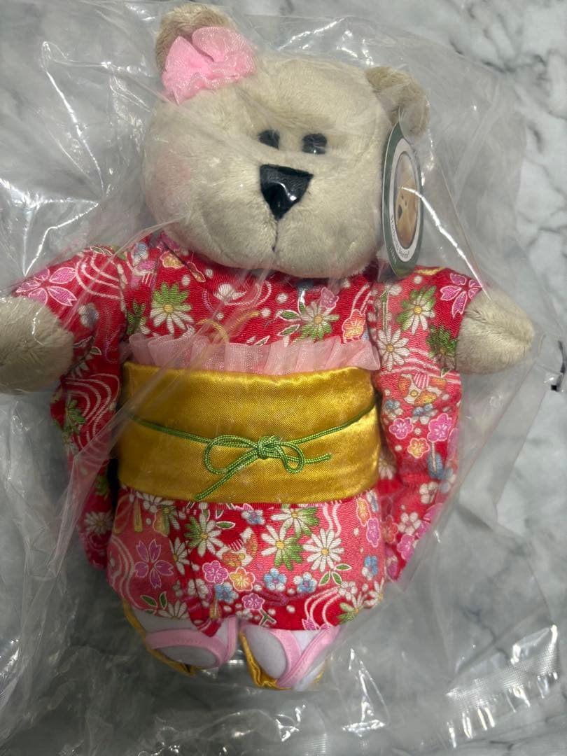 スターバックス べアリスタ くま ぬいぐるみ 着物 お正月
