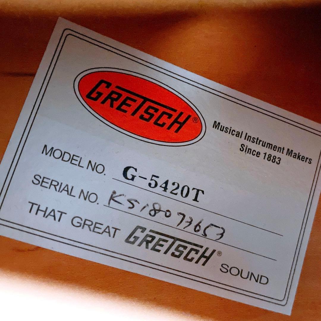 GRETSCH G5420T ハードケース付き フルアコエレキギター