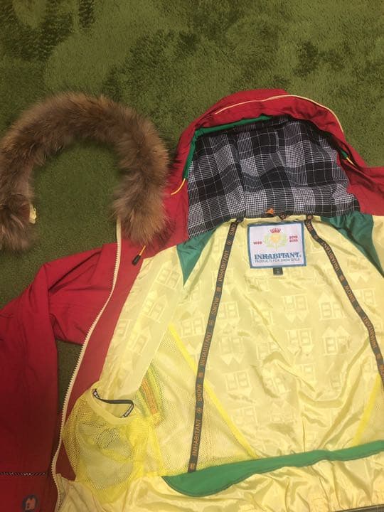 インハビタントスノボウェア上下セット