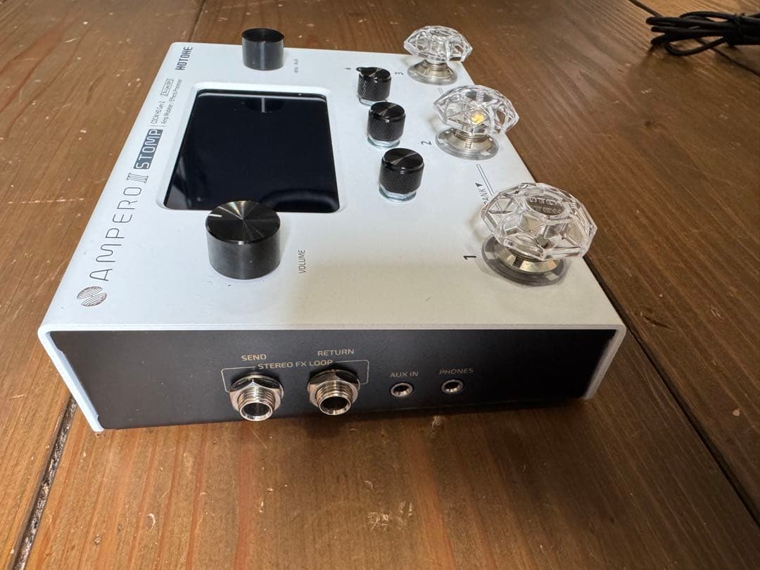 Hotone Ampero II Stomp+BOSS FS-6＋保護フィルム
